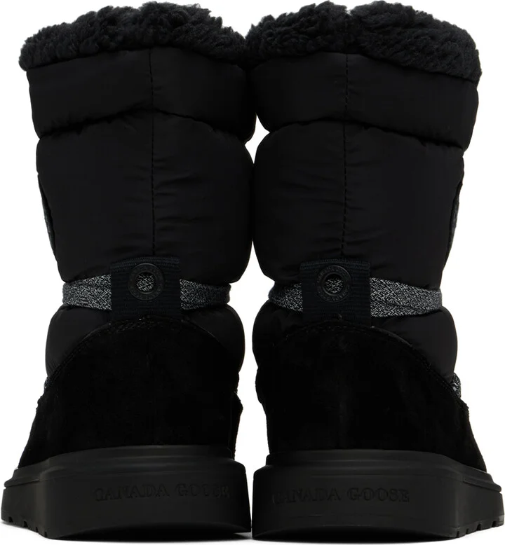 Canada Goose Black Demma Puffer Boots - Image 2