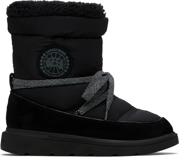 Canada Goose Black Demma Puffer Boots