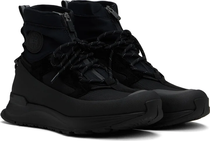 Canada Goose Black Glacier Trail High Sneakers - Image 4
