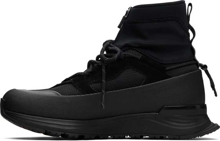 Canada Goose Black Glacier Trail High Sneakers - Image 3