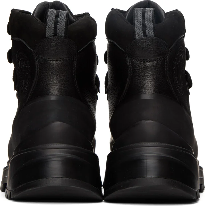 Canada Goose Black Journey Lace-Up Boots - Image 2
