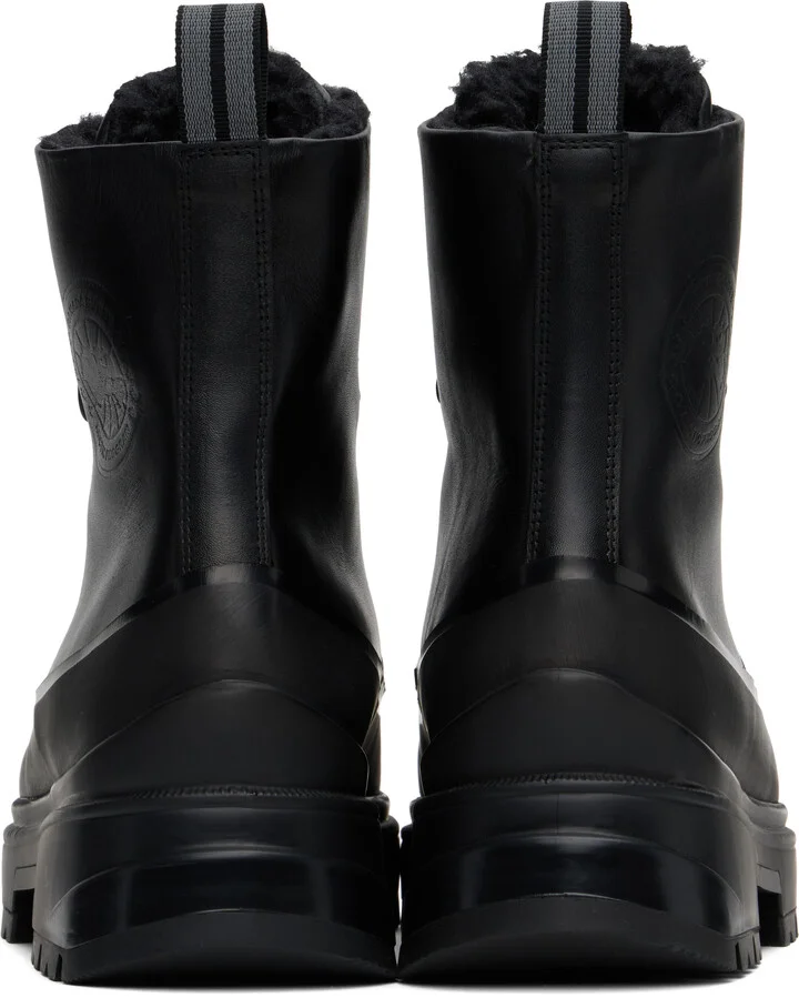 Canada Goose Black Kya Lace-Up Boots - Image 2