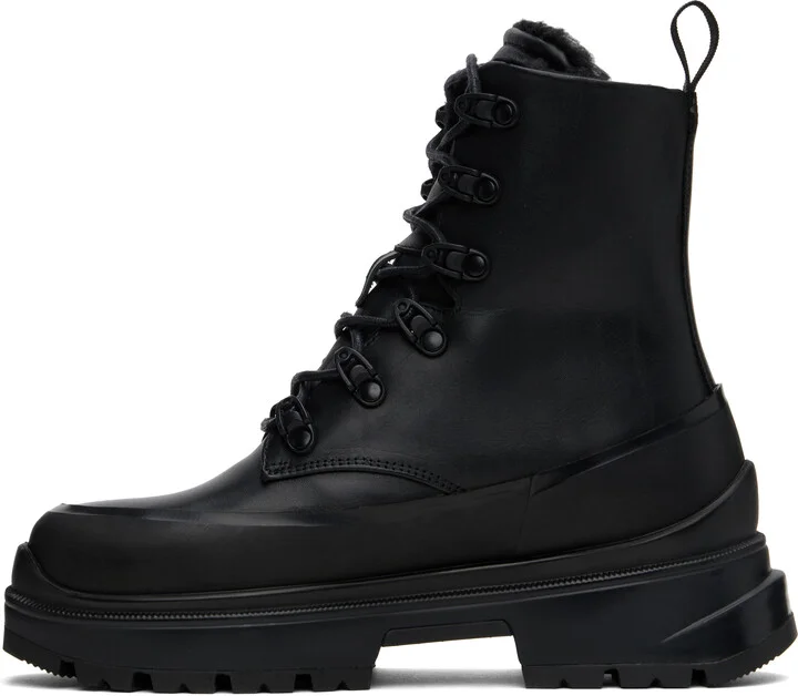 Canada Goose Black Kya Lace-Up Boots - Image 3