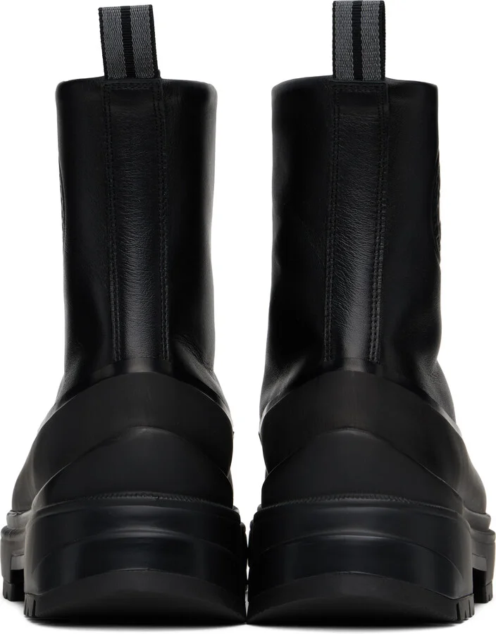 Canada Goose Black Kya Zip-Up Boots - Image 2