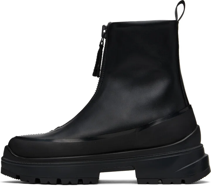 Canada Goose Black Kya Zip-Up Boots - Image 3