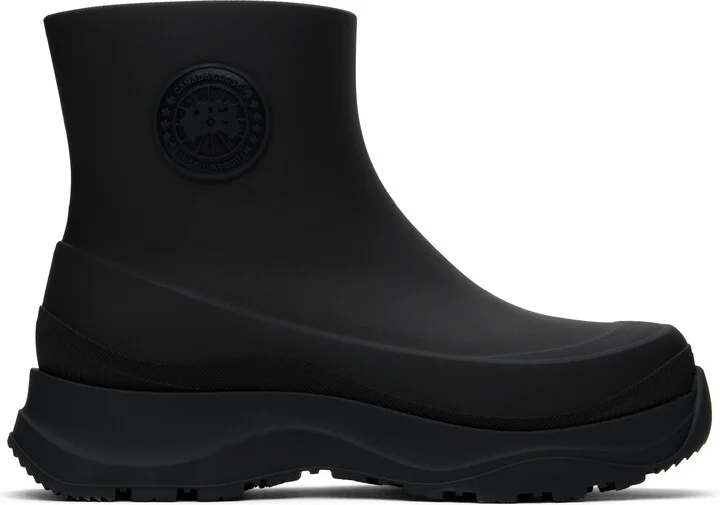 Canada Goose Black Vancouver Rain Boots