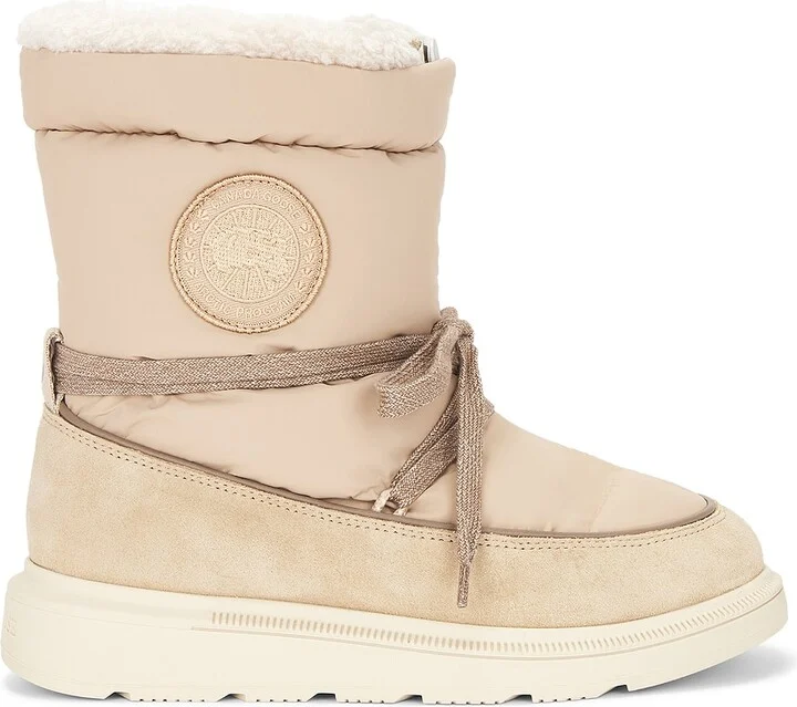 Canada Goose Demma Puffer Boot in Tan