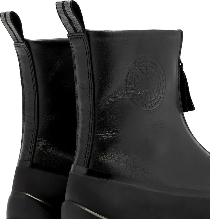Canada Goose Kya Leather Ankle Boots - Image 4