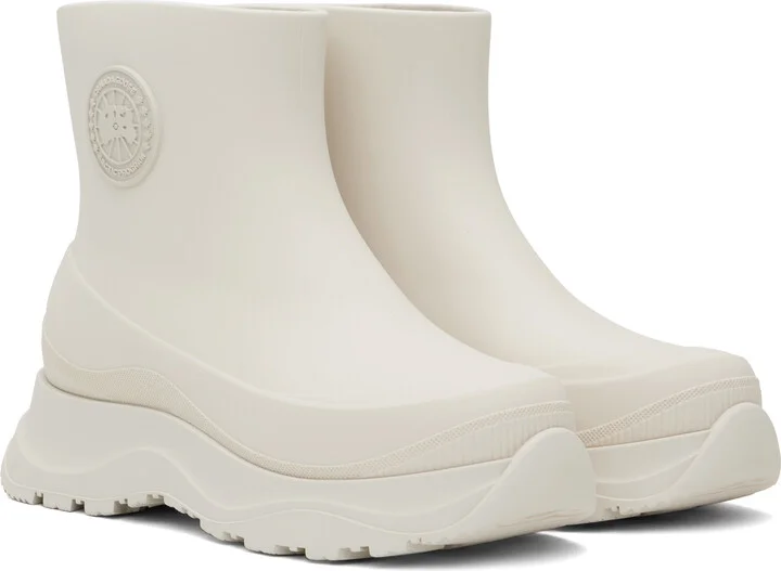 Canada Goose Off-white Vancouver Rain Boots - Image 4