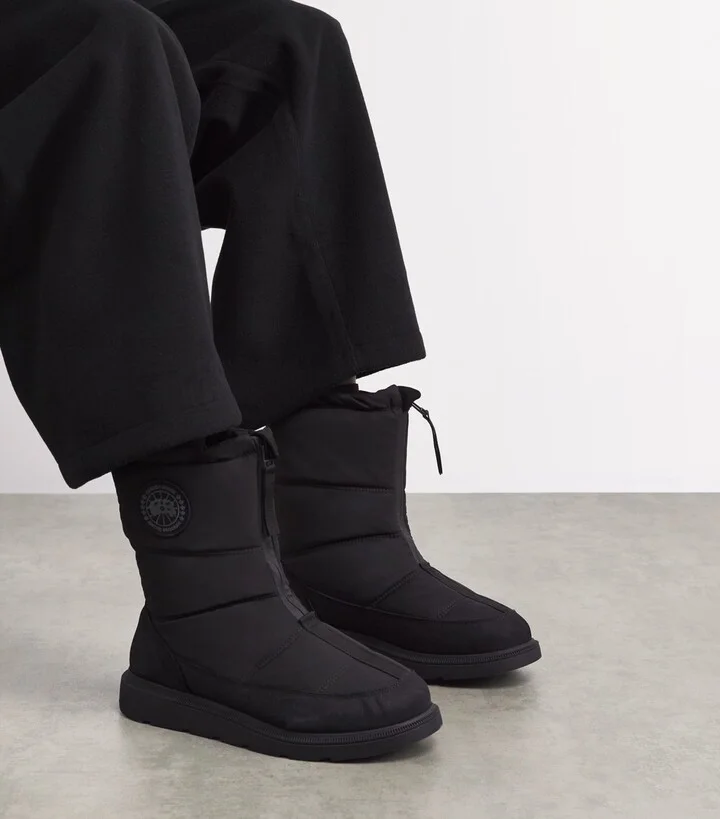 Canada Goose Padded Crofton Fold-Over Boots - Image 2