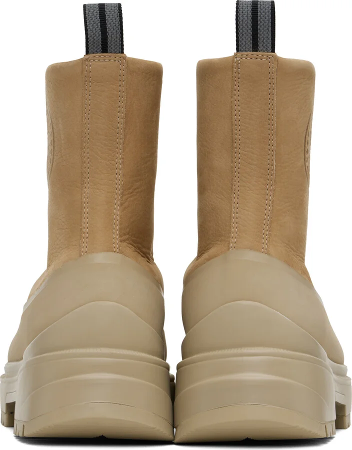 Canada Goose Tan Kya Zip-Up Boots - Image 2
