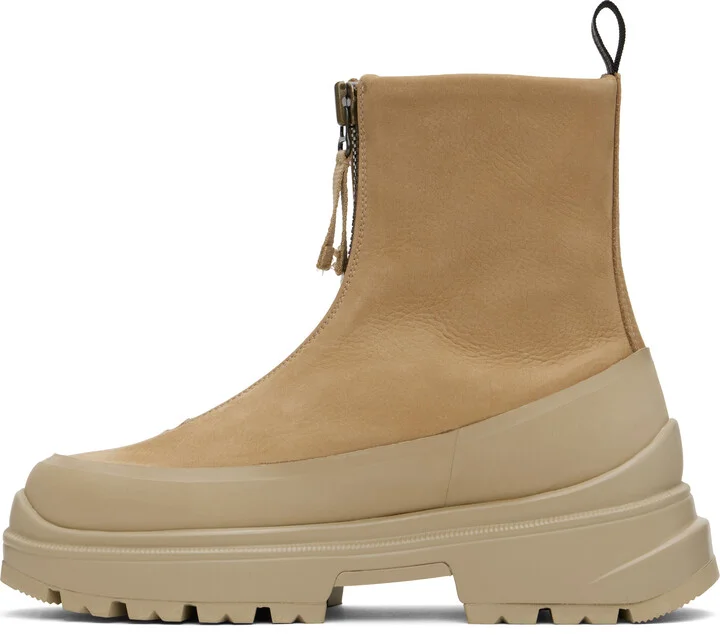 Canada Goose Tan Kya Zip-Up Boots - Image 3