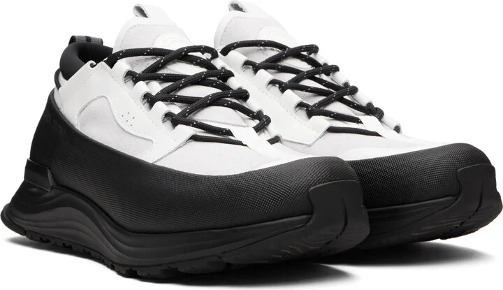 Canada Goose White & Black Glacier Trail Sneakers - Image 4