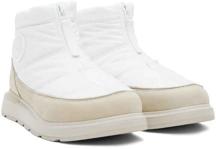Canada Goose White Cypress Puffer Boots - Image 4