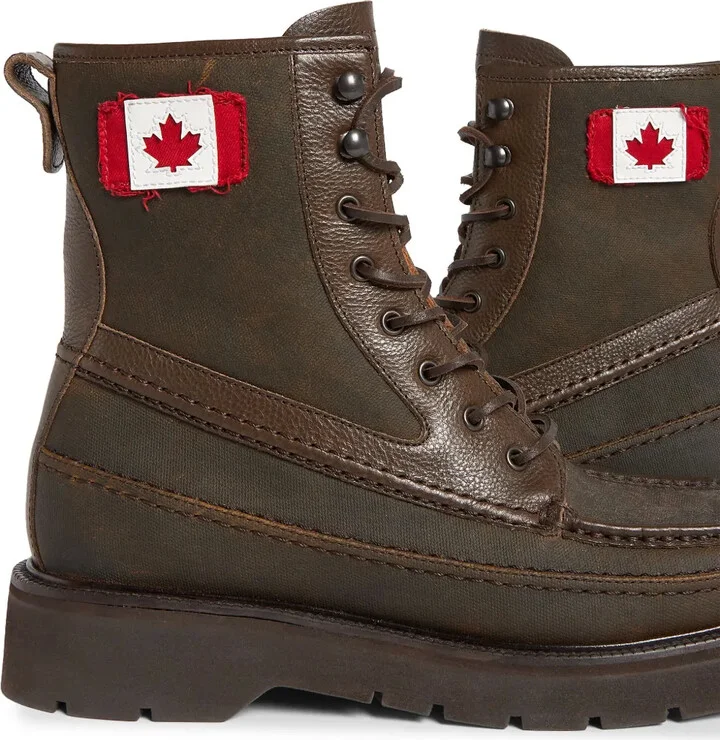 Canadian Flag ankle boots - Image 4