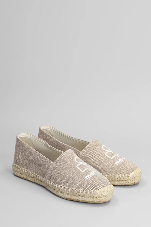 Canae Espadrilles In Beige Cotton - Image 2
