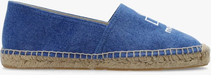 ‘Canae’ Espadrilles With Logo, , - Blue