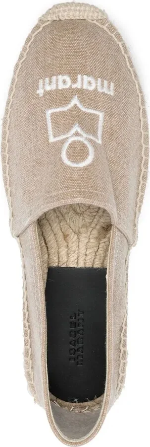Canae logo-embroidered espadrilles - Image 4