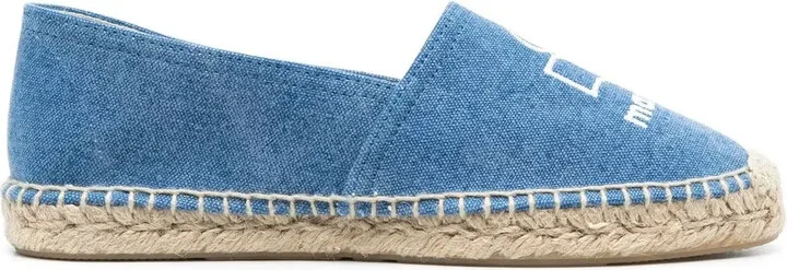 Canae logo-embroidered espadrilles