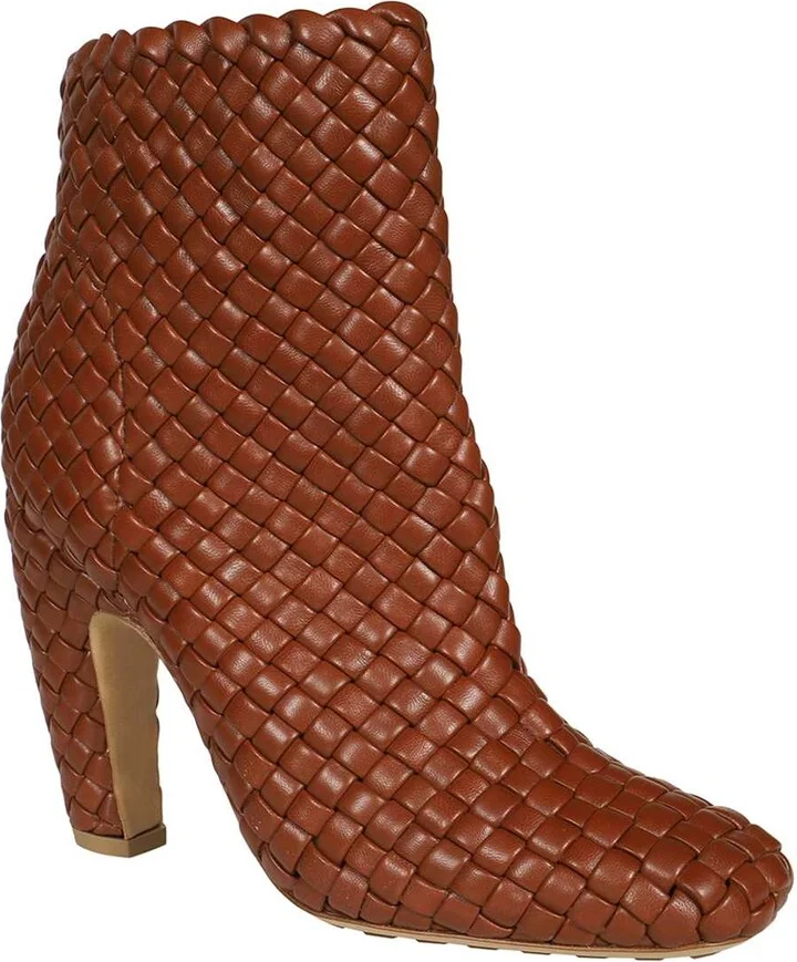 Canalazzo Heel Leather Ankle Boots - Image 2