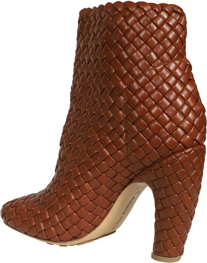 Canalazzo Heel Leather Ankle Boots - Image 3