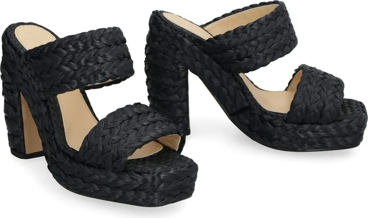 Canalazzo Raffia Mules - Image 3