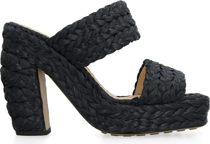 Canalazzo Raffia Mules
