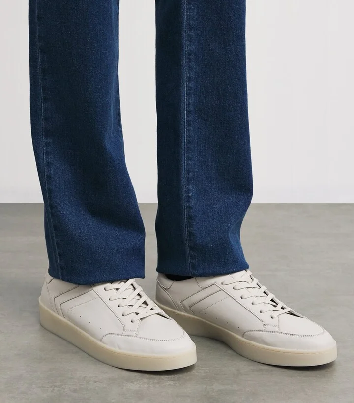 Canali Leather Derby Sneakers - Image 2