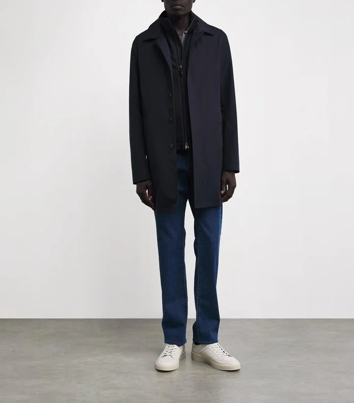 Canali Leather Derby Sneakers - Image 6