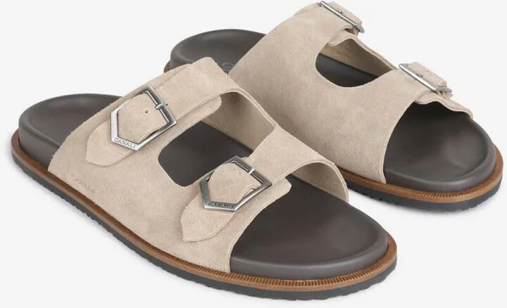 Canali Leather Sandals - Image 2