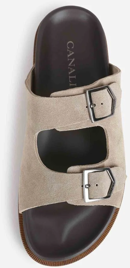 Canali Leather Sandals - Image 3