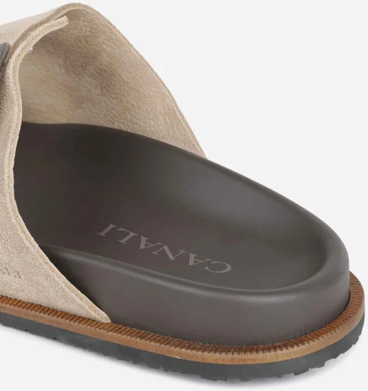 Canali Leather Sandals - Image 4