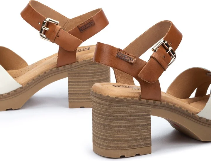 Canarias Block Heel Strappy Sandal - Image 7