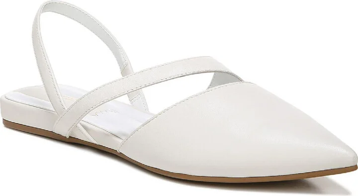 Canary Womens Leather Slip On D'Orsay