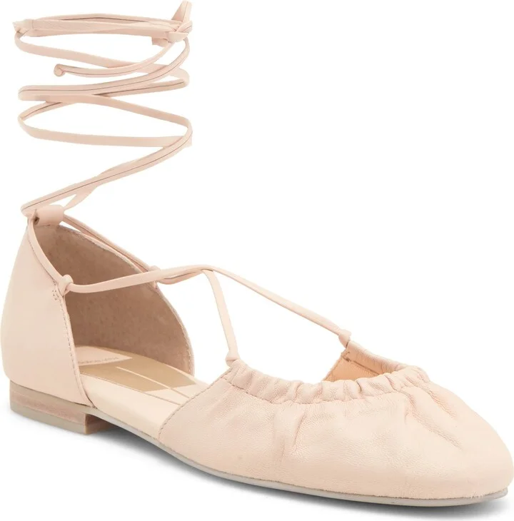Cancun Ankle Tie Flat