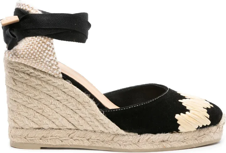 Cande 110mm wedge espadrilles