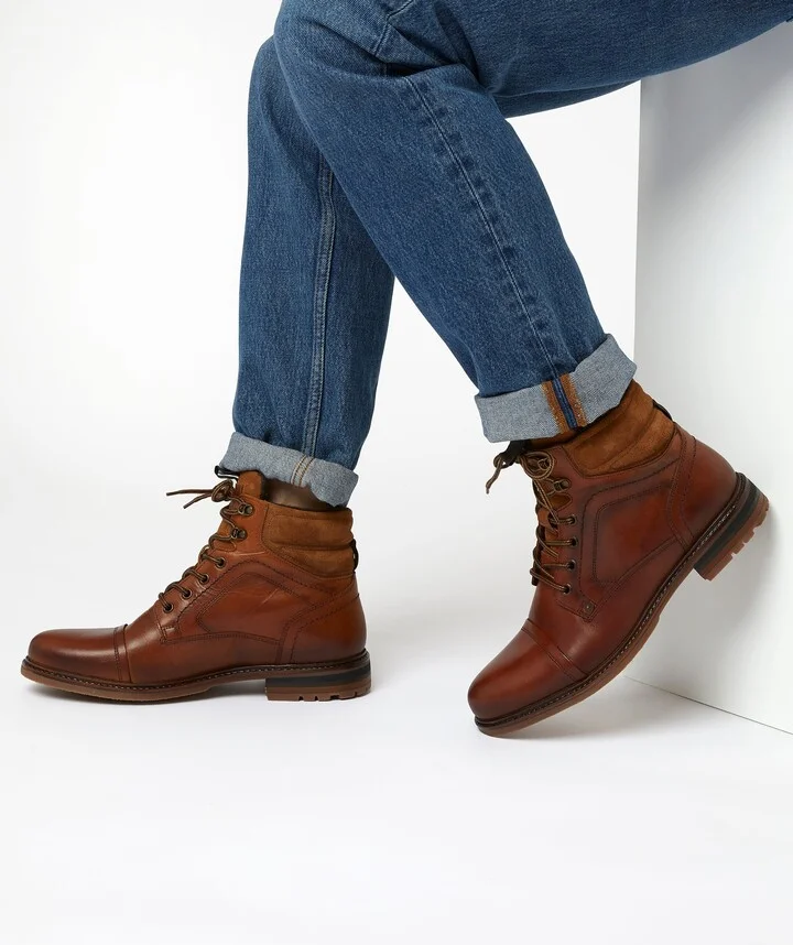 Candor Lace-Up Cap Toe Boot - Image 2