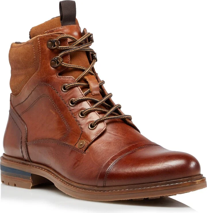 Candor Lace-Up Cap Toe Boot