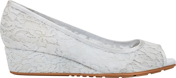 Candras Peep Toe Wedge Pump - Image 7