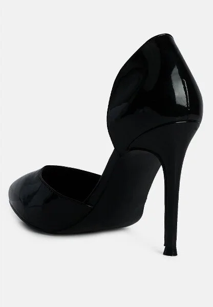 candy cane patent faux leather high heel pumps Women - Image 3