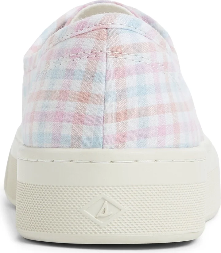 Candy CVO Check Print Canvas Sneaker - Image 5