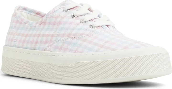 Candy CVO Check Print Canvas Sneaker