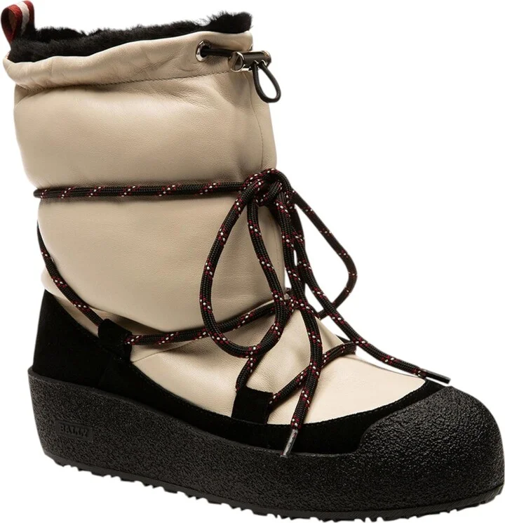 Candye 6228429 Women's Bone Lamb Nappa Leather Winter Boots