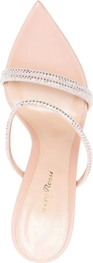 Cannes 105mm suede sandals - Image 4
