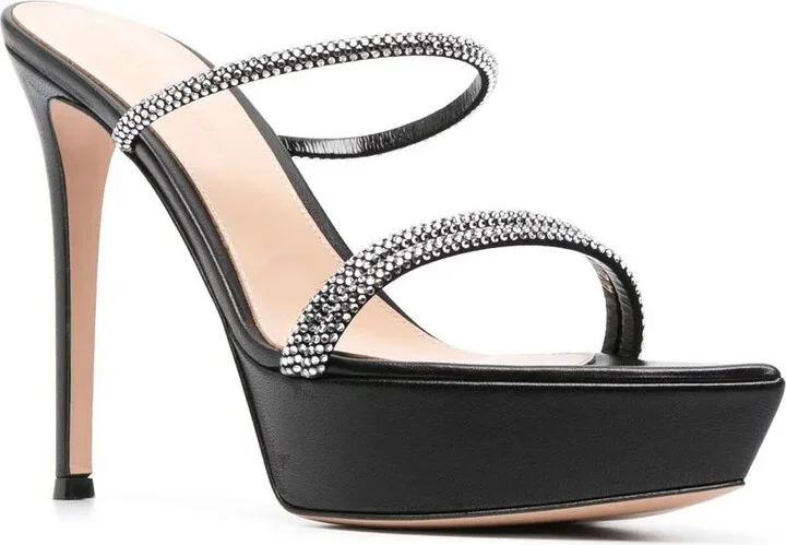 Cannes 120mm platform sandals - Image 2