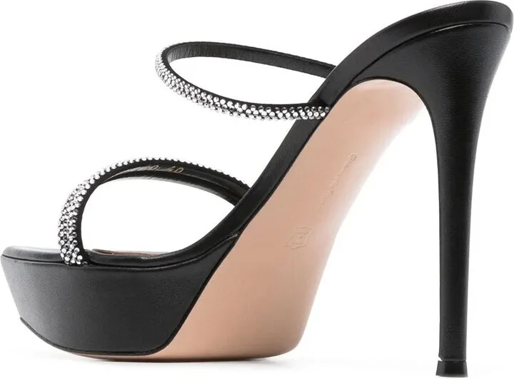 Cannes 120mm platform sandals - Image 3