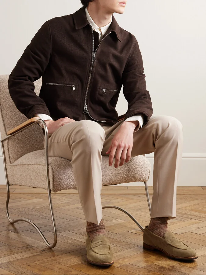Cannes Suede Penny Loafers - Image 2