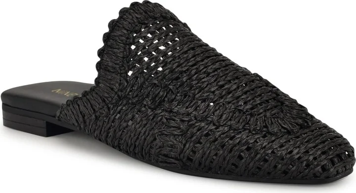 Canoli Raffia Mule