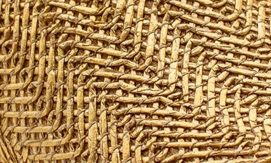 Canteen Water Resistant Raffia Wedge Platform Sandal - Image 9