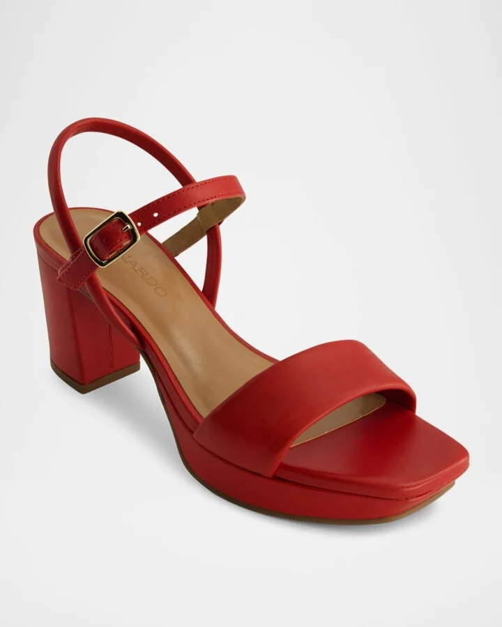Canto Leather Platform Sandals - Image 6